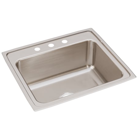 Elkay Kitchen Sink, Top Mount, Stainless steel Finish DLR2522103